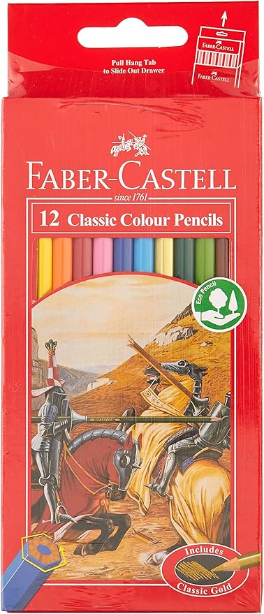 Faber Castell Colour Pencils 12 Pcs Box