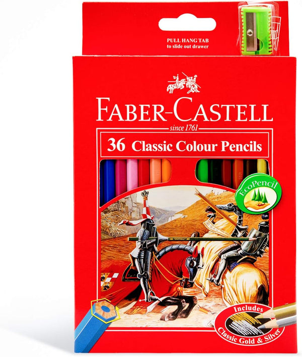 Faber Castell 36-Pieces Classic Colour Pencils