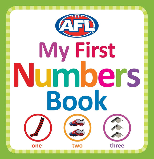 AFL: My First Numbers Book