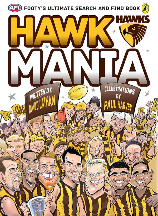 AFL Hawk Mania: Footy's Ultimate Search and Find Book