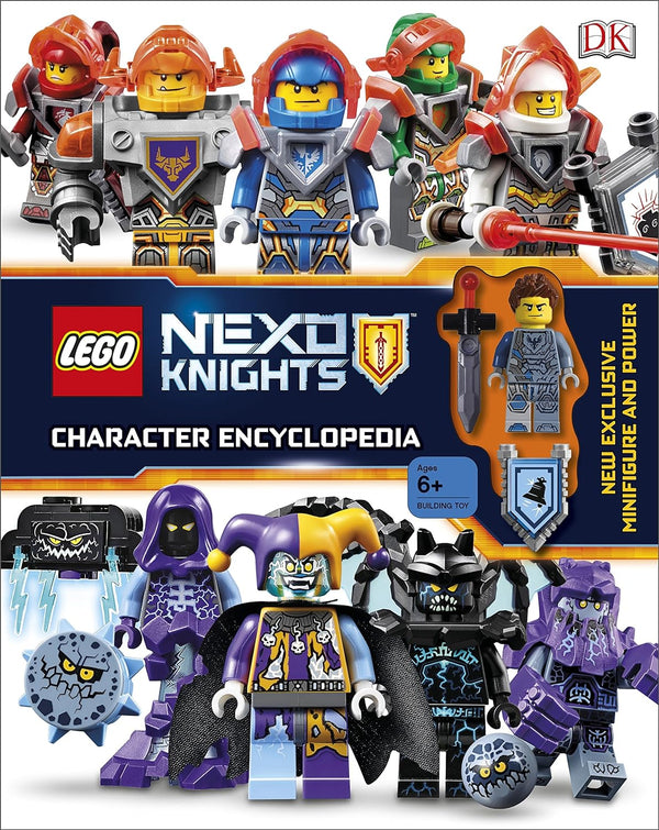 LEGO NEXO KNIGHTS Character Encyclopedia Includes Exclusive Clay Minifigure