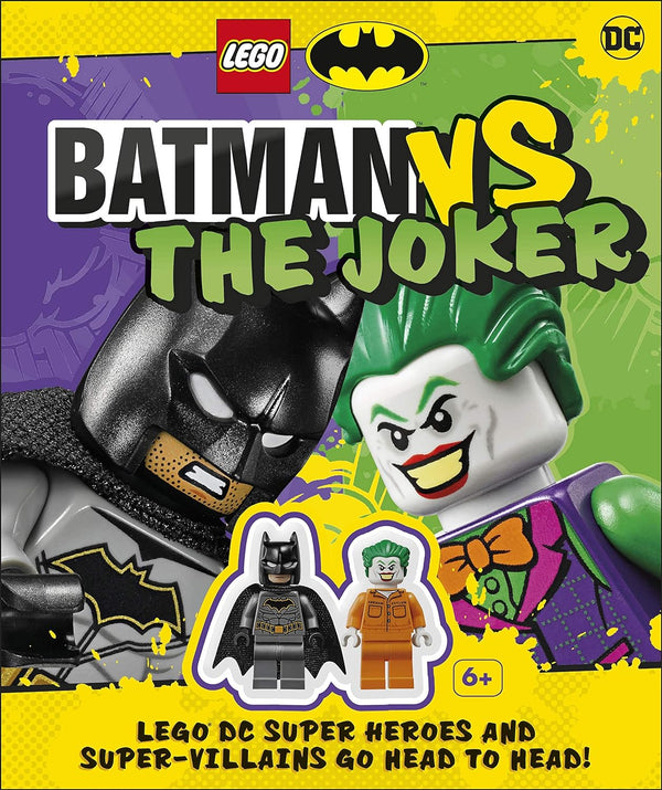 LEGO Batman Batman Vs. The Joker: LEGO DC Super Heroes and Super-villains Go Head to Head w/two LEGO minifigures!