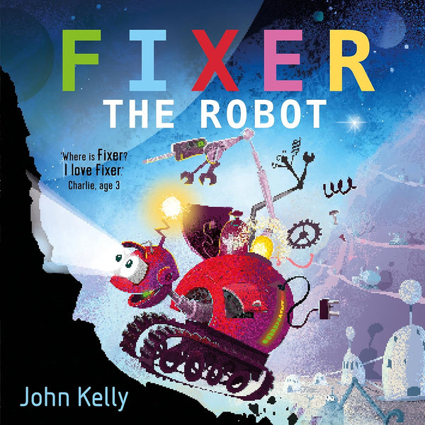 Fixer the Robot 'Where Is Fixer? I Love Fixer; Charlie, Age 3