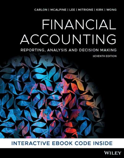 Financial Accounting Reporting Analysis And Decision Making(7th Edition)