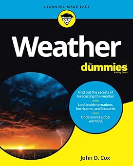 Weather for Dummies by John D. Cox