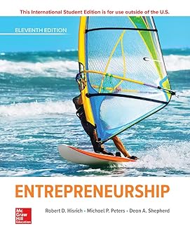 Entrepreneurship 11th Edition
