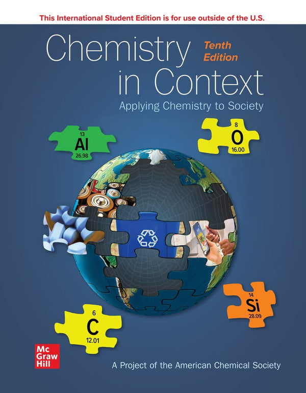 Chemistry in Context Appling Chemistry to Society 10th Edition
