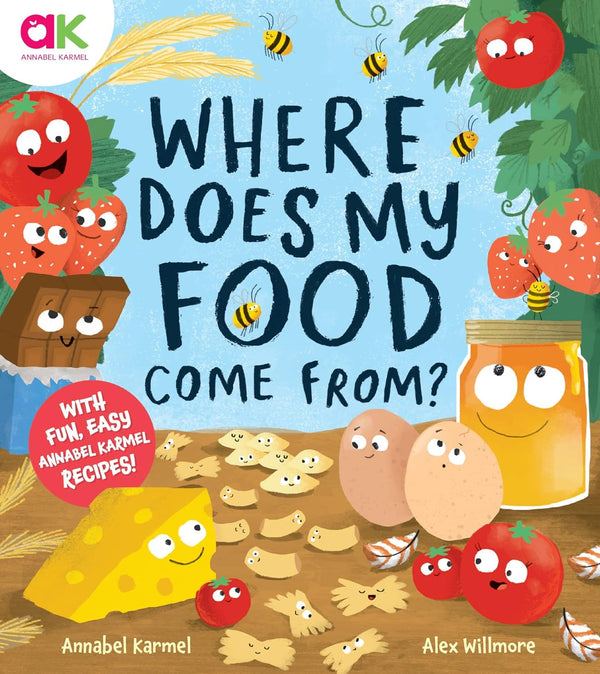 Where Does My Food Come From?: The story of how your favourite food is made Hardcover