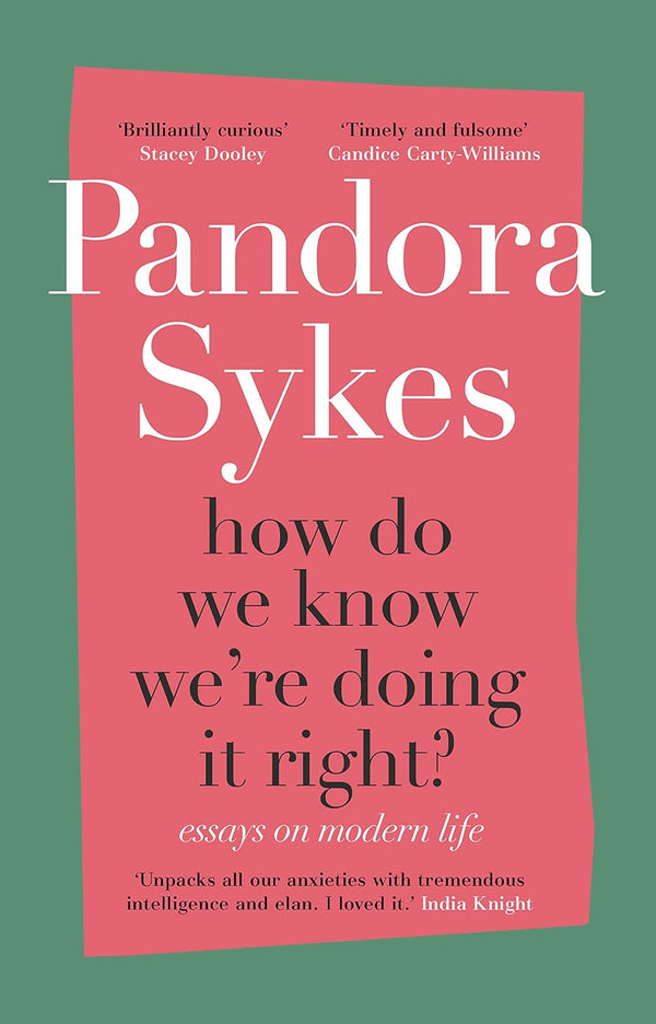 How Do We Know We're Doing It Right? Essays on Modern Life