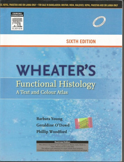 Wheater's Functional Histology, 6e Paperback